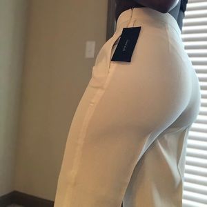NWT! White Zara Trousers